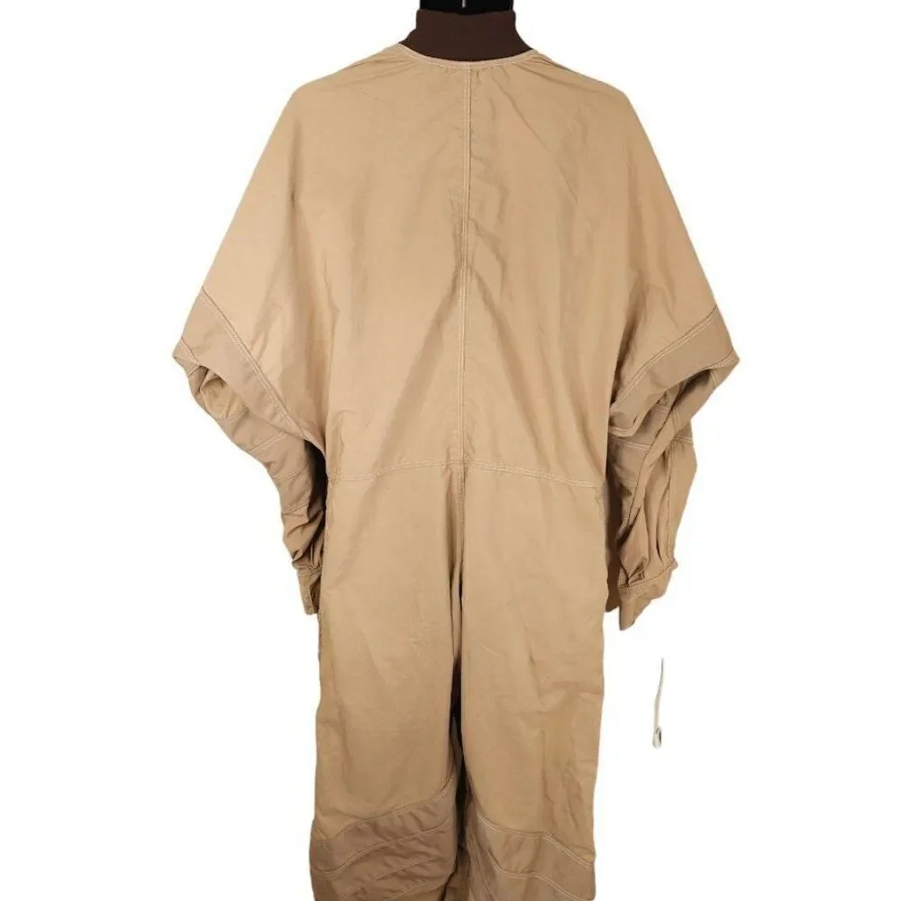 Vintage Flite Suit Mens Size XL Beige Flight Suit Aviation